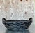 Vintage Boho Monumental Glazed Ceramic. Lattice Bowl For Sale - Image 10 of 10