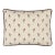 Schumacher Holden Hand Print 16" Lumbar Pillow In Cream For Sale
