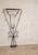 Vintage Coat Rack in Black Metal by Roger Feraud, 1970s For Sale - Image 3 of 8