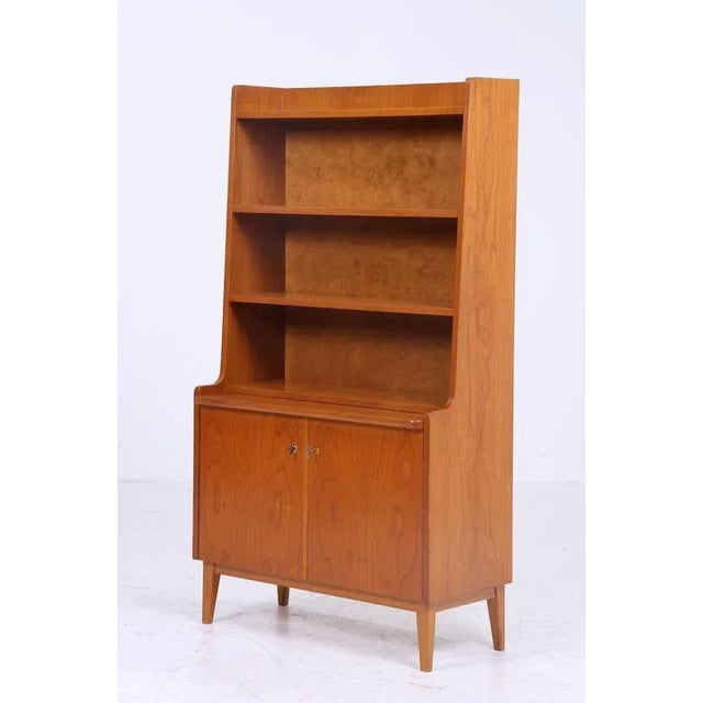 Vintage Teak Bookcase, 1960s For Sale - Image 5 of 11