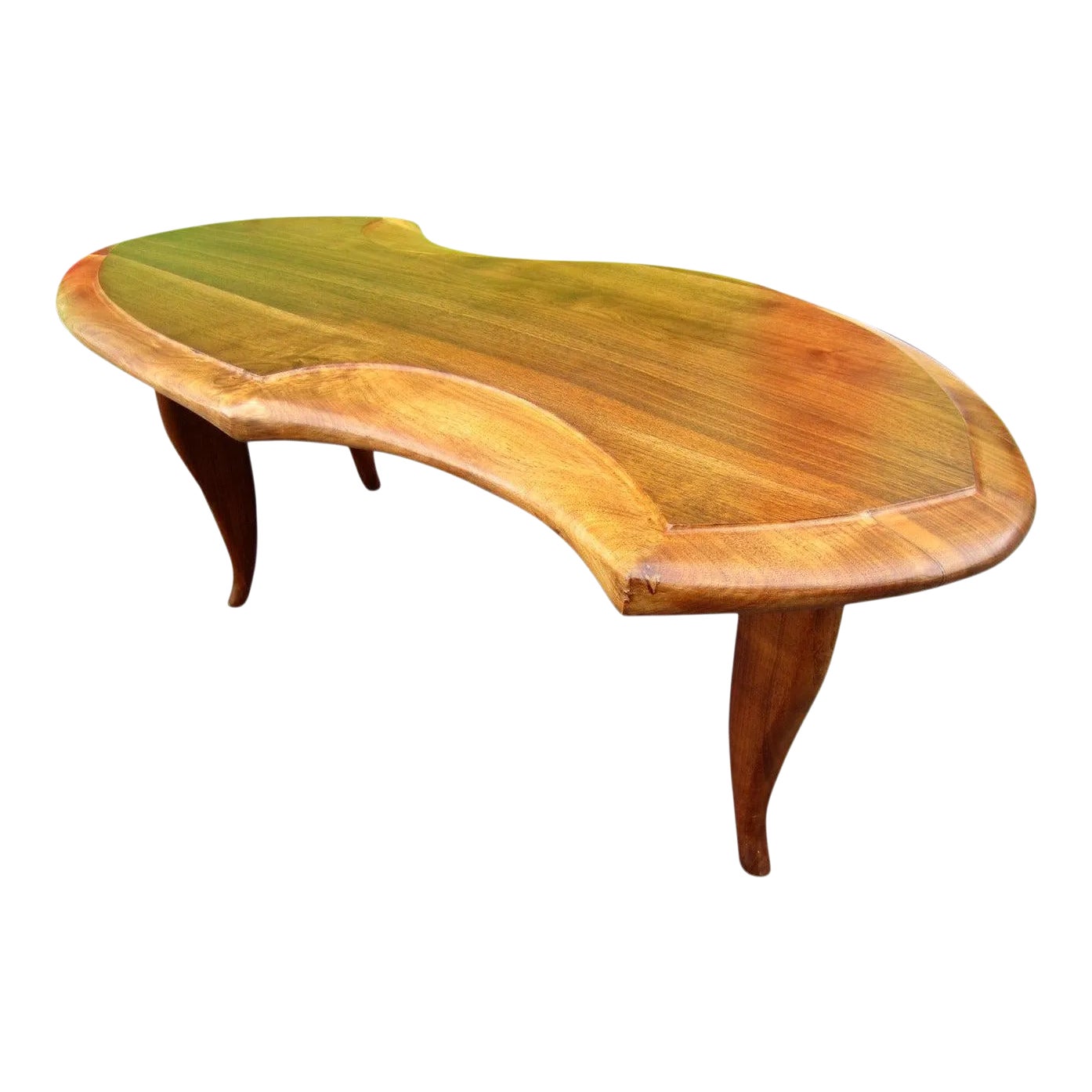 MidCentury Modern Biomorphic Sculpture Coffee Table by Ray Leach