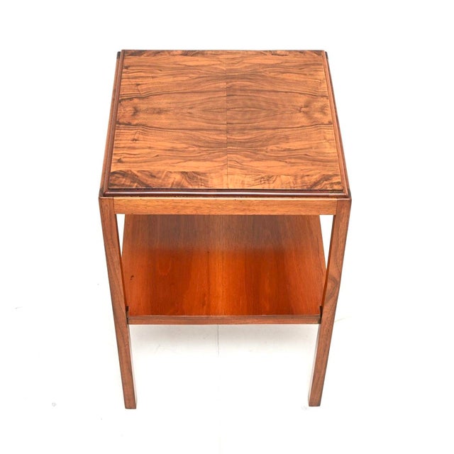 Art Deco Burr Walnut Side Table, 1930s For Sale - Image 4 of 7