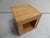 Wood Vintage Cube Side Tables, 1960s, Set of 2 For Sale - Image 7 of 13