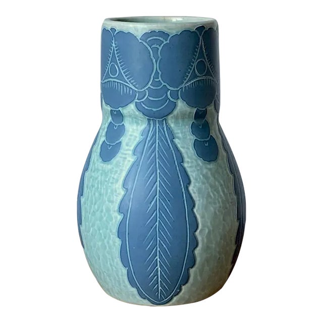 1922 Sgraffito Vase by Josef Ekberg for Gustavsberg, Sweden For Sale