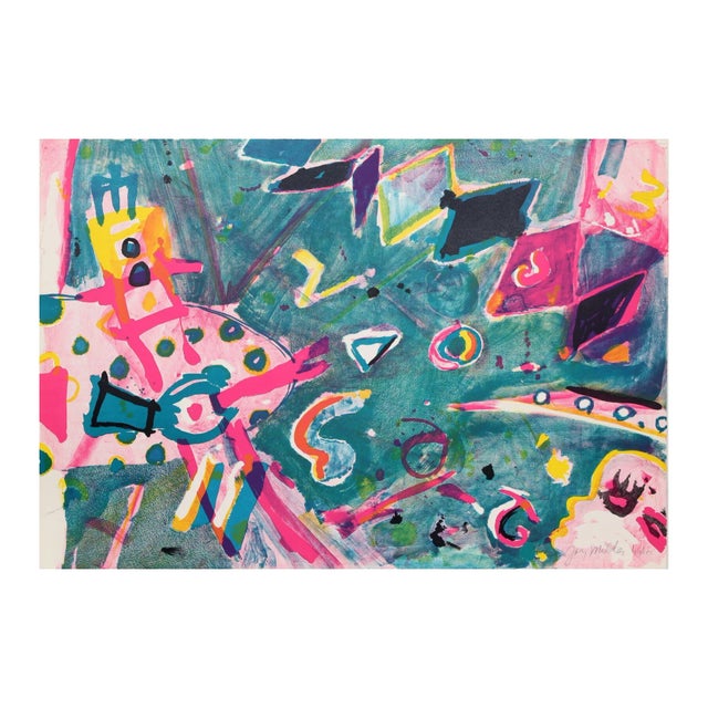 Jay Milder "Space Scope" Lithograph For Sale