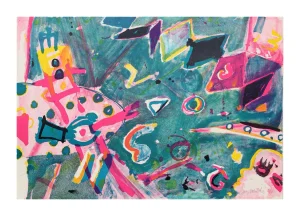 Jay Milder "Space Scope" Lithograph