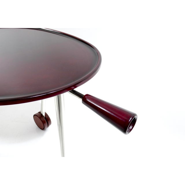 Italian Vintage Baisity Side Table by Antonio Citterio for B&B Italia, 1980 For Sale - Image 10 of 18