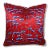2020s Hermes Cordages Rouge Vintage Silk Scarf Pillow For Sale - Image 5 of 5