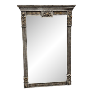 Circa 1990's Alden Furniture Neoclassical-Style Carved Wood Mirror