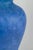 Large Free-Blown Floor Vase in Blue Art Glass, 1980s For Sale - Image 3 of 5
