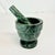 1970s 1970s Vintage Green Marble Italian Arts & Crafts Mortar and Pestle For Sale - Image 5 of 8
