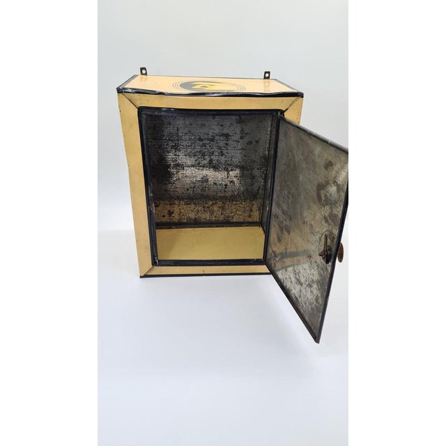 Beige Advertising Tin from Jacobs Kaffee, Germany, 1930s For Sale - Image 8 of 11