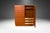 Uldum Møbelfabrik Danish Teak Mid Century Tall Dresser Armoire Dresser Wardrobe for Uldum Møbelfabrik For Sale - Image 4 of 13
