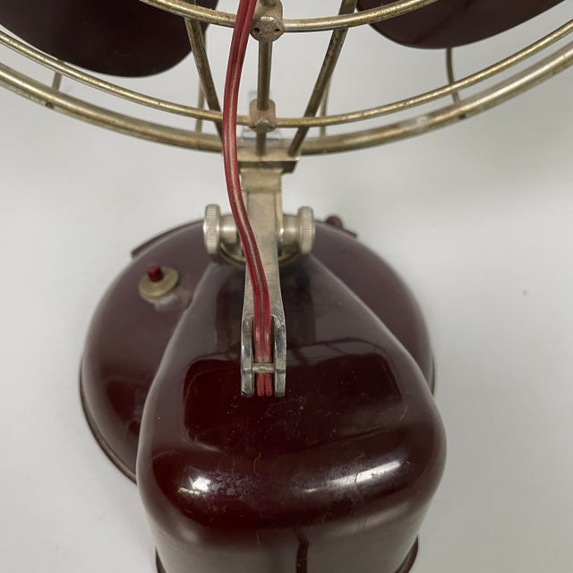 Mid-Century Modern Italian Table Fan by Elettrodomestici San Giorgio, 1960s For Sale - Image 10 of 17