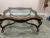 Brown 1990s Decorative Crafts Italian Carved Coffee Table Oversized For Sale - Image 8 of 11