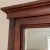 1980s Vintage Durham Furniture Solid Cherry Dresser and Plantation Mirror Saville Row For Sale - Image 6 of 18