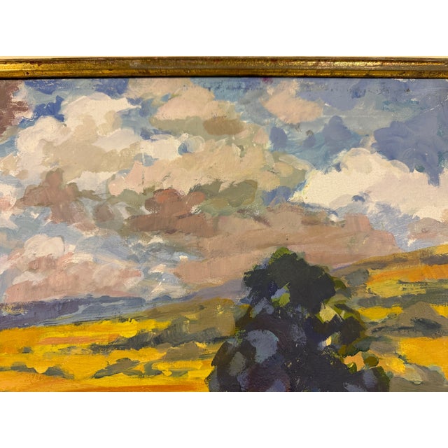 Elizabeth Jane Lloyd, Landscape, 1980s, Oil on Board For Sale - Image 9 of 10