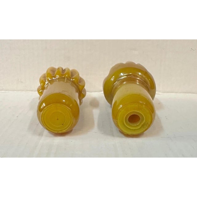 Early 20th Century Early 20th Century Tiffany Studios Rare Art Glass - A Pair For Sale - Image 5 of 9