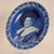 Ceramic Dish Portrait Plate Frans Hals in Blue and White by Royal Delft, 1978 For Sale - Image 7 of 14