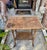 19th C Scorched Tortoise Bamboo Entry Console Table For Sale - Image 4 of 12