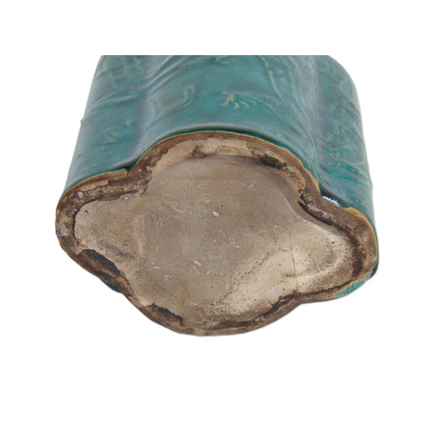 Ceramic Glazed Pottery Dragon Vase Planter 5.5"h For Sale - Image 7 of 7