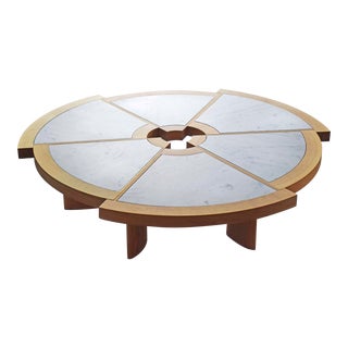 Charlotte Perriand 529 Rio Coffee Table in Carrara Marble for Cassina For Sale