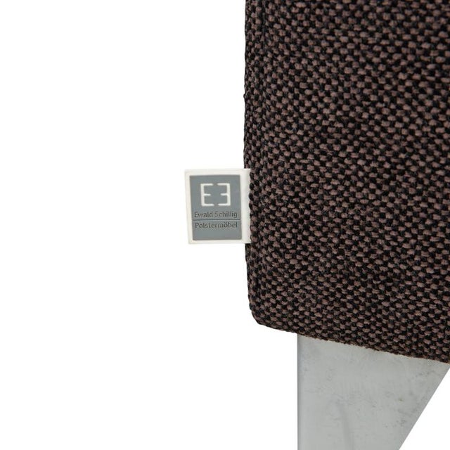 Brown Grey Fabric Armchair from Ewald Schillig For Sale - Image 9 of 14