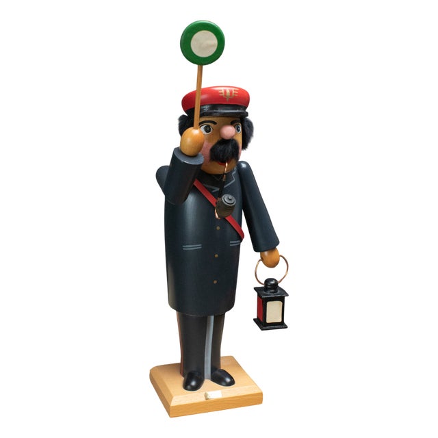Vintage German Railway Worker, 1970s For Sale