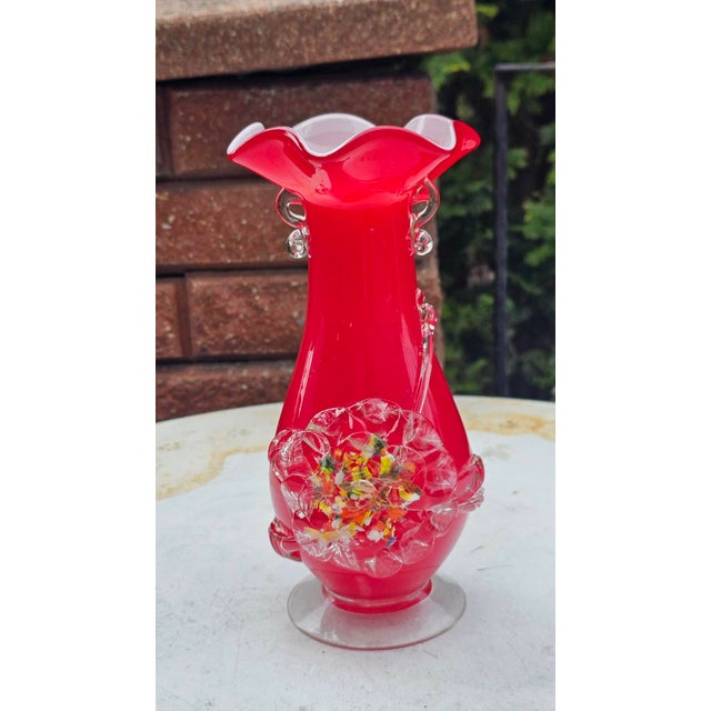 Vintage Murano Vase, 1970s For Sale - Image 4 of 7