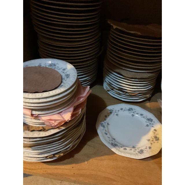 New 1970s Rosenthal Porcelain With Grey Bouque - 73 Pieces Set For Sale - Image 16 of 18