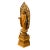 Chinese Chinese Sandal Wood Lotus Base Abhaya Mudra Buddha Statue For Sale - Image 3 of 6