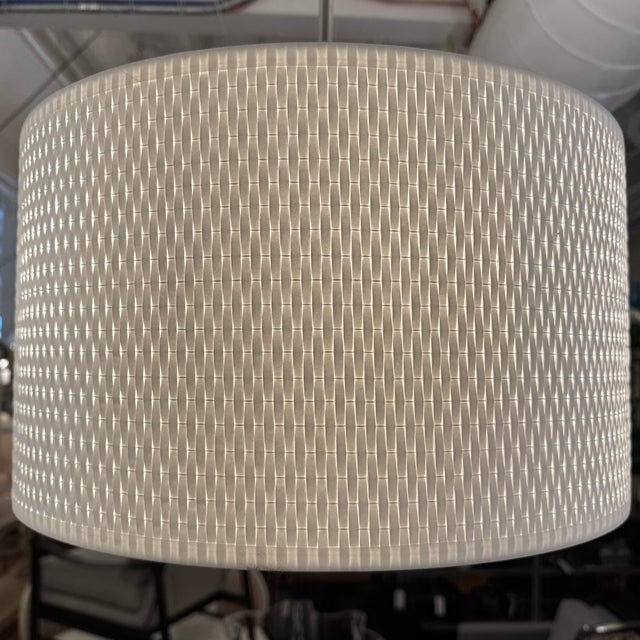 2020s Minka Lavery Palmetto Polished Nickel Pendant For Sale - Image 5 of 12