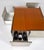 Brown Mid-Century Modern Coffee Table in Wood and Metal, Italy, 1970s For Sale - Image 8 of 13