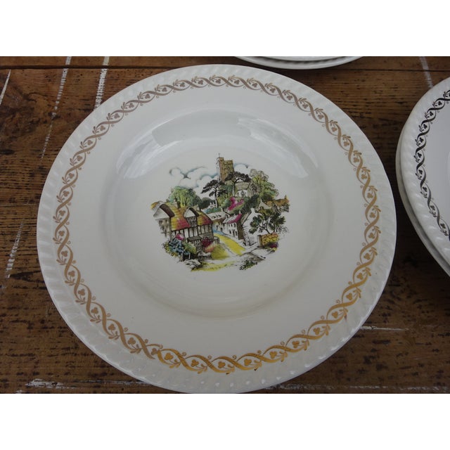 Soup Plates in Lunéville Earthenware by Keller & Guerin, 1890s, Set of 11 For Sale - Image 12 of 18