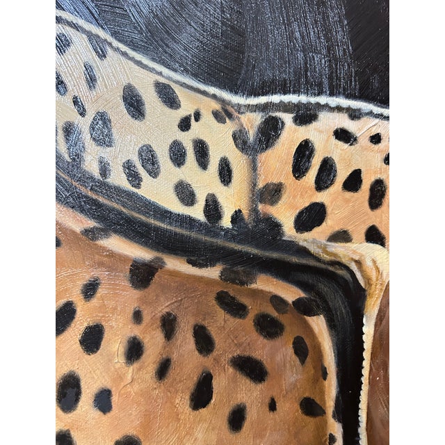 Brussels Griffon Dog Original Oil Painting For Sale - Image 4 of 5