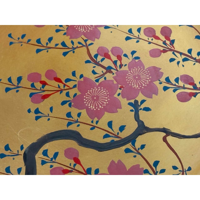 Japanese Botanical Bowls & Plates, Set of Eight For Sale - Image 9 of 12