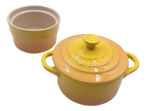 Le Creuset Stoneware Nectar Mini Cocotte & Ramekin 2 Piece Set