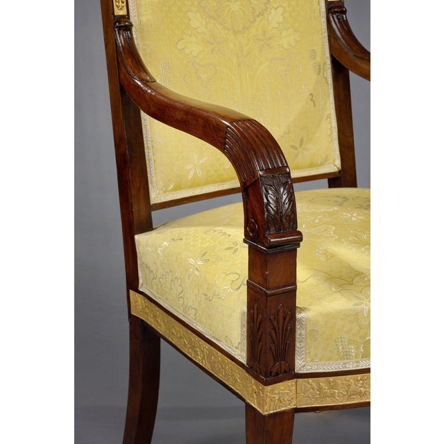 Antique Mahogany Living Room Set, 1830, Set of 7 For Sale - Image 14 of 18