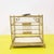 Metal Birdcage with Decorative Elements and Shaped Handle For Sale - Image 9 of 9