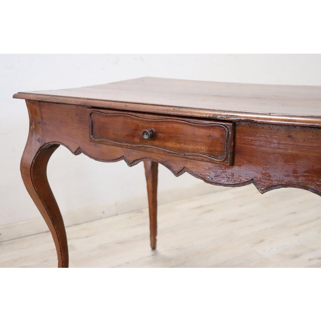 Antique Coffee Table in Cherry Wood, 18th Century For Sale - Image 9 of 12