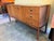 1960s 1960s Combed Walnut 3 Door 3 Drawer Credenza For Sale - Image 5 of 13