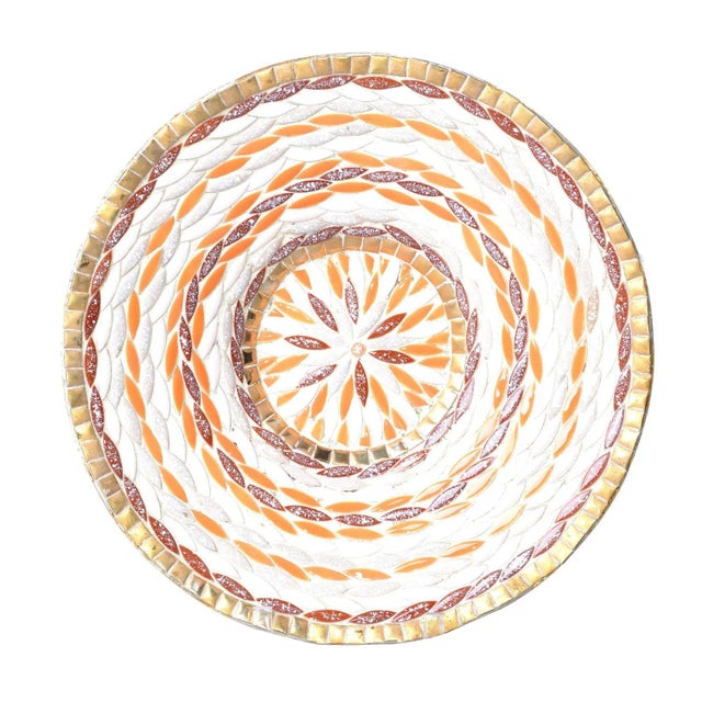 Vintage Mirro Aluminum Decorative Plate For Sale