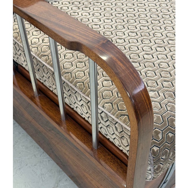 Art Deco Lounge Suite by Jindřich Halabala for Up Závody, 1930s, Set of 3 For Sale - Image 15 of 18