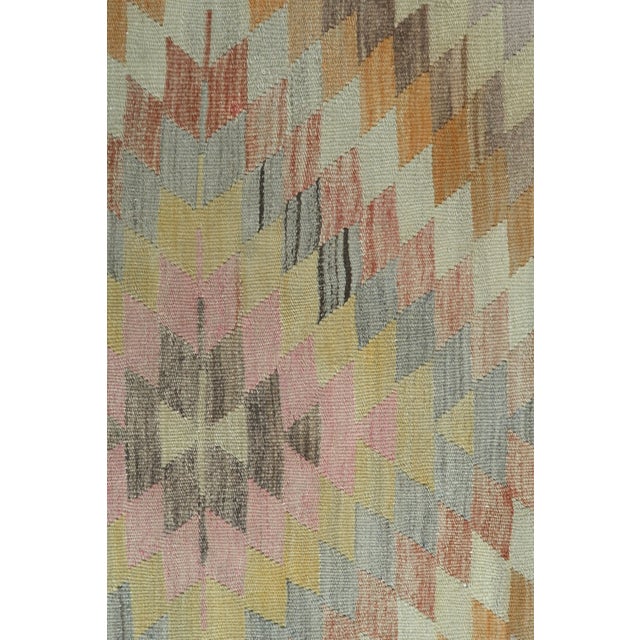 Mid 20th Century Vintage Turkish Kilim Rug-5′8″ × 10′ For Sale - Image 11 of 13