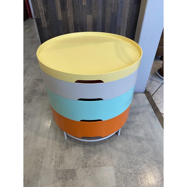 Round PS 2014 Coffee Table with Multiple Modular Tiers from Ikea For Sale - Image 11 of 18