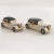 Ceramic Art Deco Porcelain Model Fiat Cars, 1930s, Set of 2 For Sale - Image 7 of 7