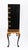 Antique Black Lacquered Marquetry Cocktail Cabinet on Stand, 1930s For Sale - Image 13 of 15
