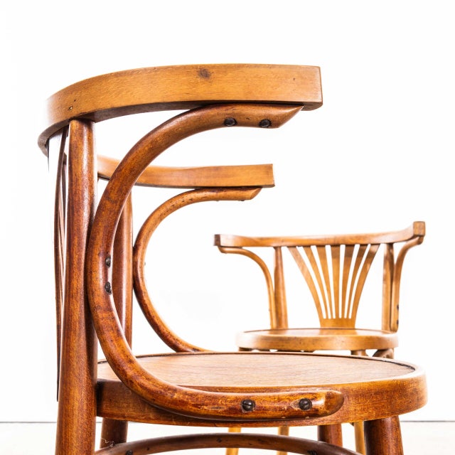 1950s Vintage Bentwood Debrecen Blonde Dining Chairs, 1950s, Set of 2 For Sale - Image 5 of 11