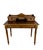 English Oak Writing Desk with Raised Gallery and Drawers, 1930s For Sale - Image 17 of 17