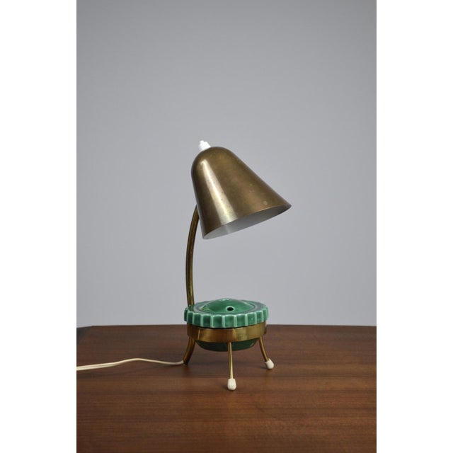 French Table Lamp by Jacques Biny, 1950s For Sale - Image 5 of 18